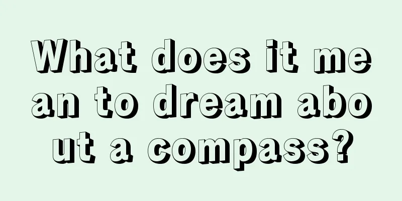 What does it mean to dream about a compass?