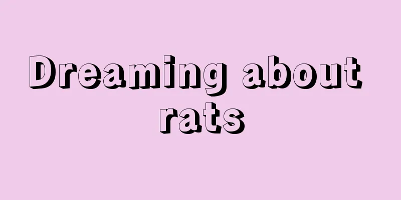 Dreaming about rats