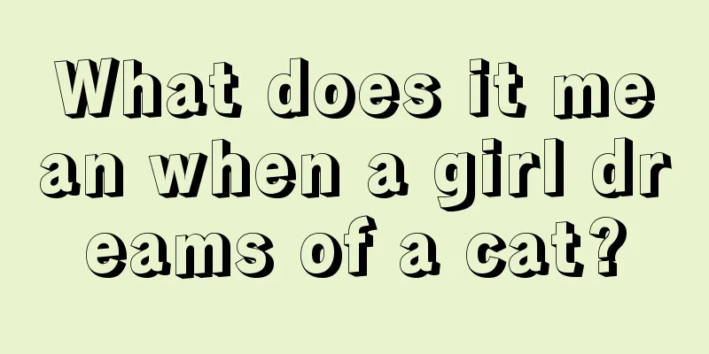 What does it mean when a girl dreams of a cat?