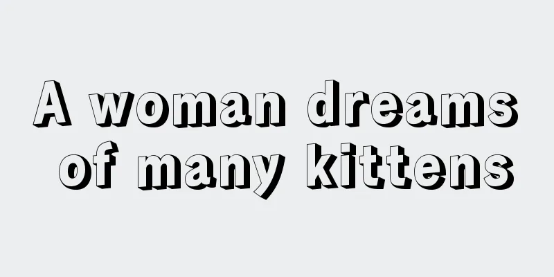 A woman dreams of many kittens