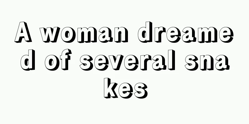 A woman dreamed of several snakes