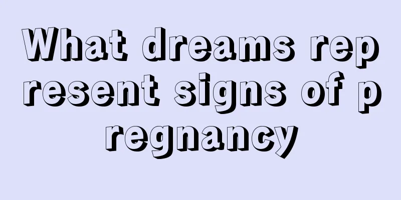 What dreams represent signs of pregnancy