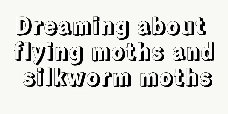 Dreaming about flying moths and silkworm moths