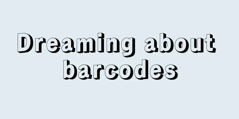 Dreaming about barcodes