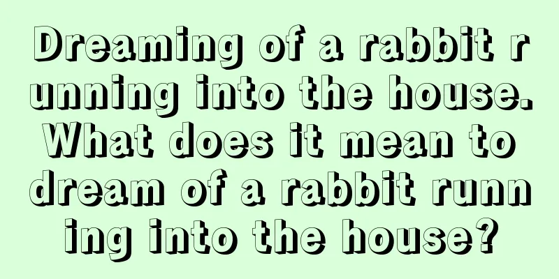 Dreaming of a rabbit running into the house. What does it mean to dream of a rabbit running into the house?