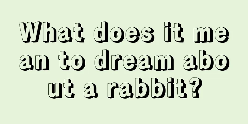 What does it mean to dream about a rabbit?