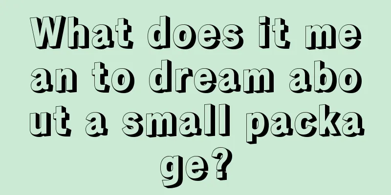 What does it mean to dream about a small package?