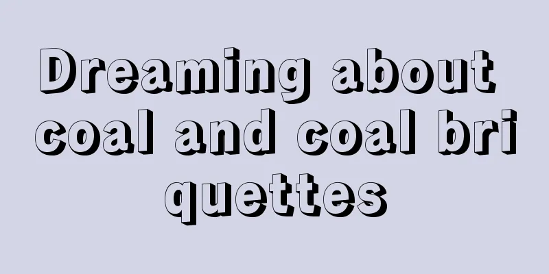 Dreaming about coal and coal briquettes