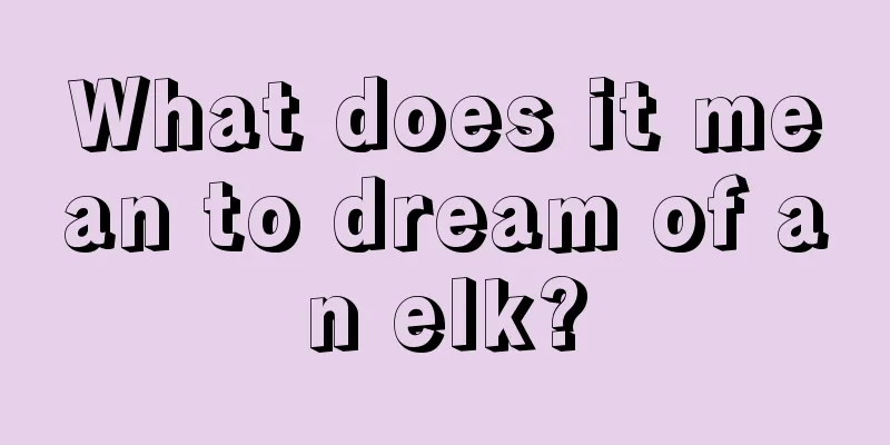 What does it mean to dream of an elk?