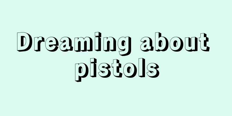 Dreaming about pistols