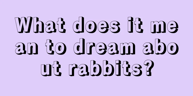 What does it mean to dream about rabbits?