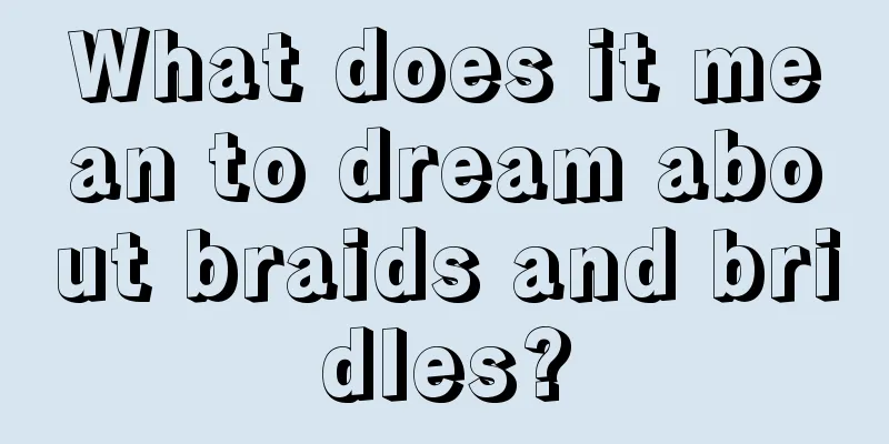 What does it mean to dream about braids and bridles?