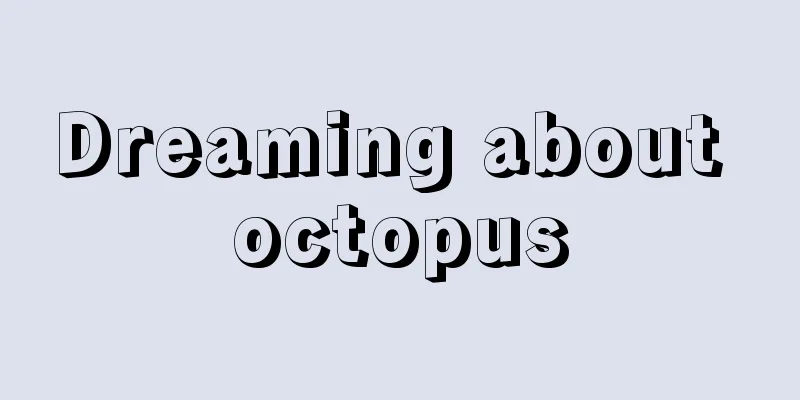 Dreaming about octopus