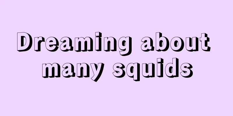 Dreaming about many squids