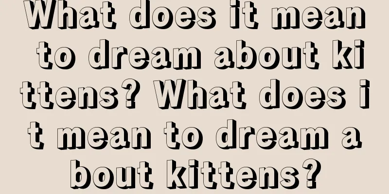 What does it mean to dream about kittens? What does it mean to dream about kittens?