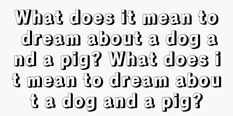 What does it mean to dream about a dog and a pig? What does it mean to dream about a dog and a pig?