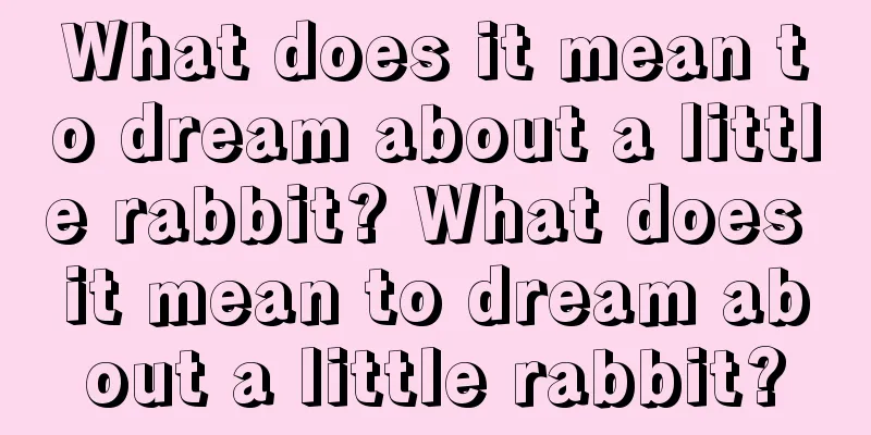 What does it mean to dream about a little rabbit? What does it mean to dream about a little rabbit?