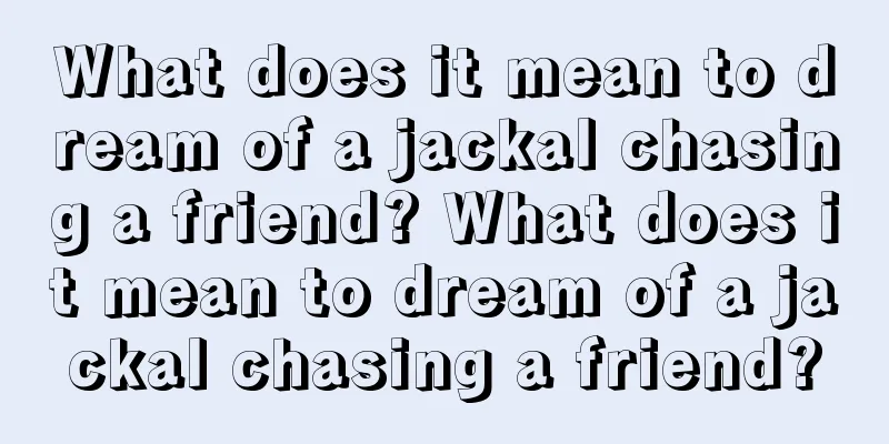 What does it mean to dream of a jackal chasing a friend? What does it mean to dream of a jackal chasing a friend?