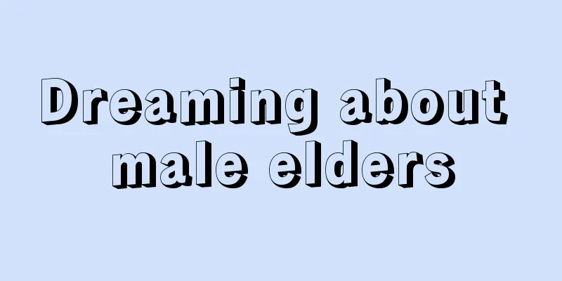 Dreaming about male elders