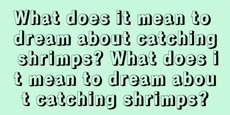 What does it mean to dream about catching shrimps? What does it mean to dream about catching shrimps?