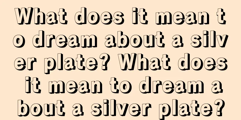 What does it mean to dream about a silver plate? What does it mean to dream about a silver plate?