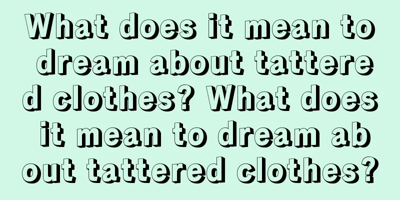 What does it mean to dream about tattered clothes? What does it mean to dream about tattered clothes?