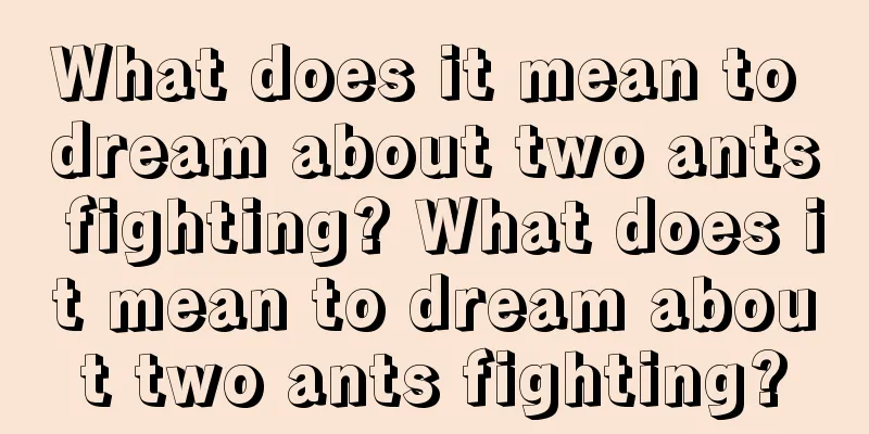 What does it mean to dream about two ants fighting? What does it mean to dream about two ants fighting?