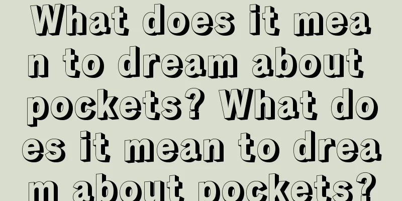 What does it mean to dream about pockets? What does it mean to dream about pockets?