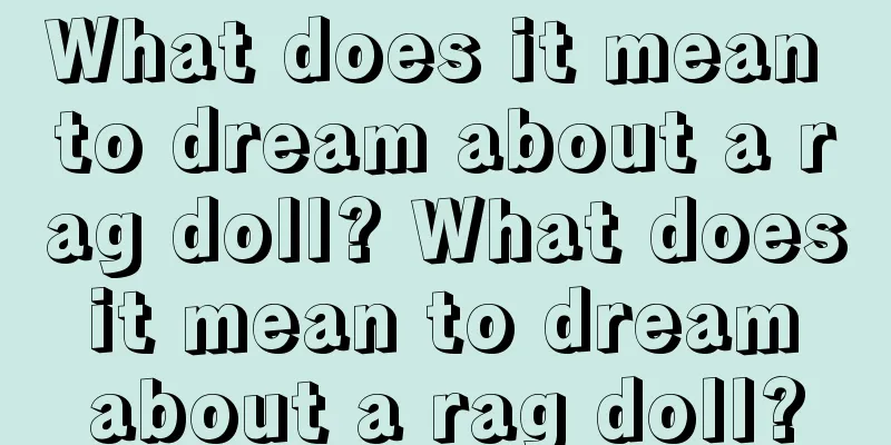 What does it mean to dream about a rag doll? What does it mean to dream about a rag doll?