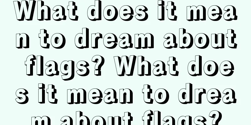 What does it mean to dream about flags? What does it mean to dream about flags?