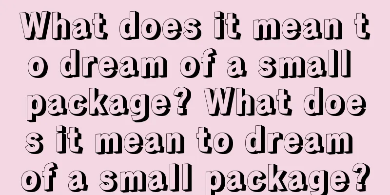 What does it mean to dream of a small package? What does it mean to dream of a small package?