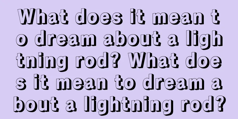 What does it mean to dream about a lightning rod? What does it mean to dream about a lightning rod?