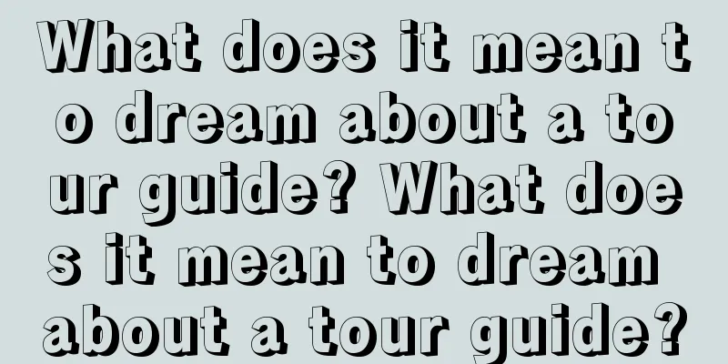 What does it mean to dream about a tour guide? What does it mean to dream about a tour guide?