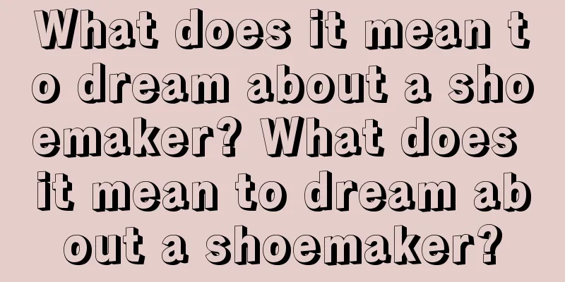 What does it mean to dream about a shoemaker? What does it mean to dream about a shoemaker?