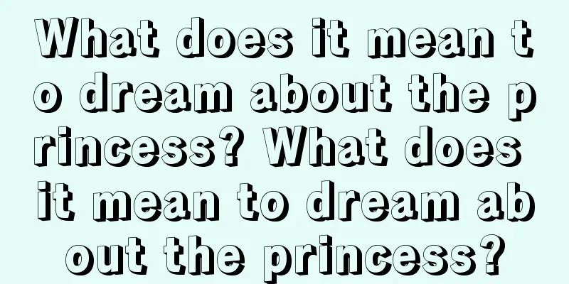 What does it mean to dream about the princess? What does it mean to dream about the princess?