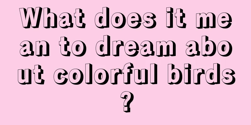 What does it mean to dream about colorful birds?