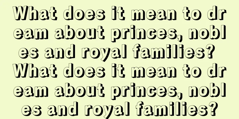 What does it mean to dream about princes, nobles and royal families? What does it mean to dream about princes, nobles and royal families?