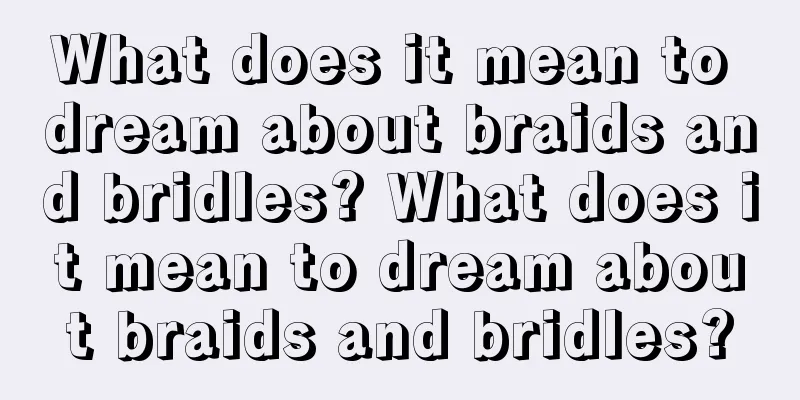 What does it mean to dream about braids and bridles? What does it mean to dream about braids and bridles?