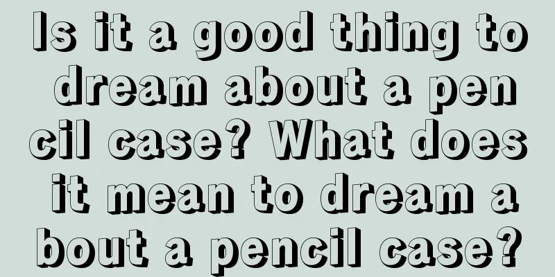 Is it a good thing to dream about a pencil case? What does it mean to dream about a pencil case?