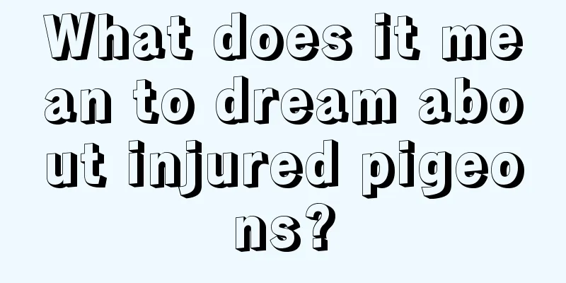 What does it mean to dream about injured pigeons?