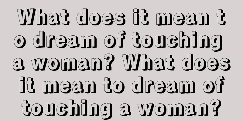 What does it mean to dream of touching a woman? What does it mean to dream of touching a woman?