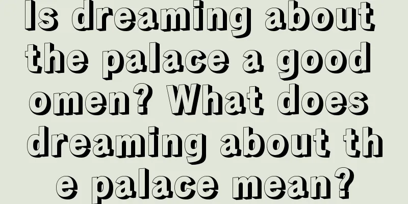 Is dreaming about the palace a good omen? What does dreaming about the palace mean?