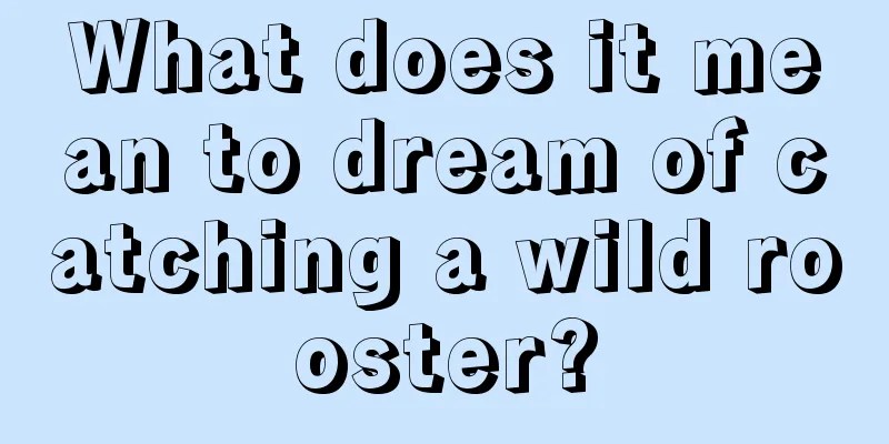 What does it mean to dream of catching a wild rooster?