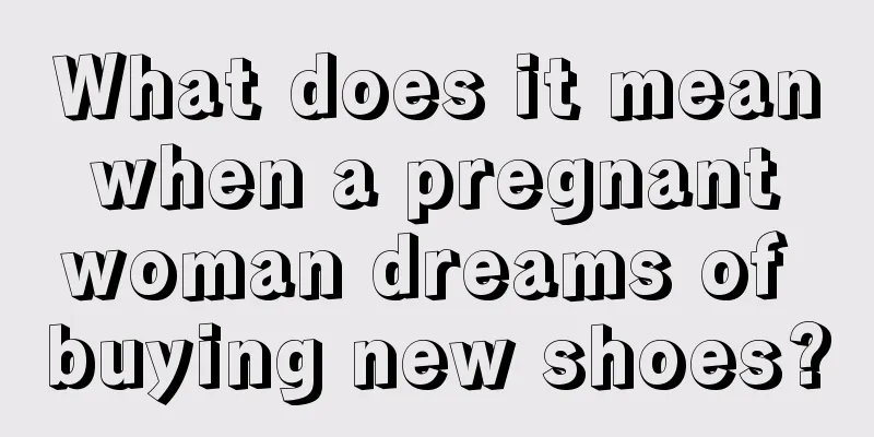 What does it mean when a pregnant woman dreams of buying new shoes?