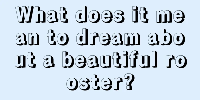 What does it mean to dream about a beautiful rooster?