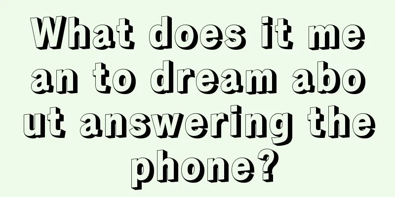 What does it mean to dream about answering the phone?