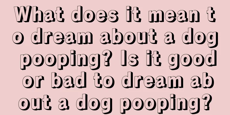 What does it mean to dream about a dog pooping? Is it good or bad to dream about a dog pooping?