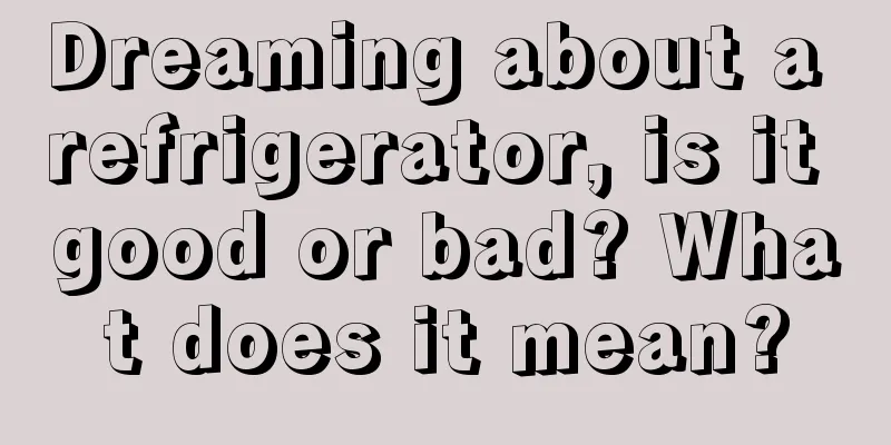 Dreaming about a refrigerator, is it good or bad? What does it mean?