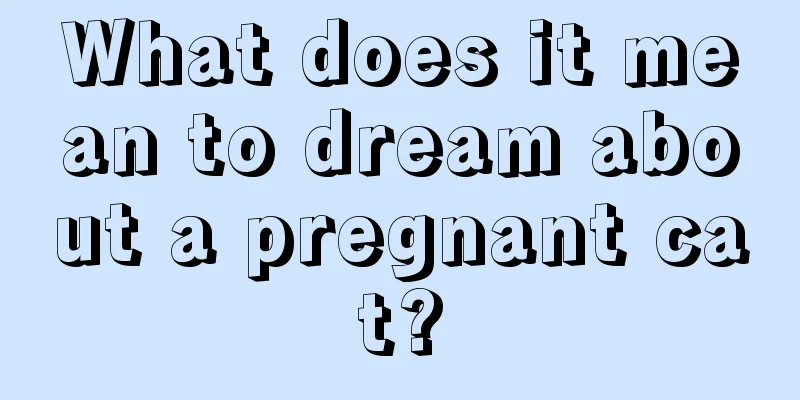 What does it mean to dream about a pregnant cat?