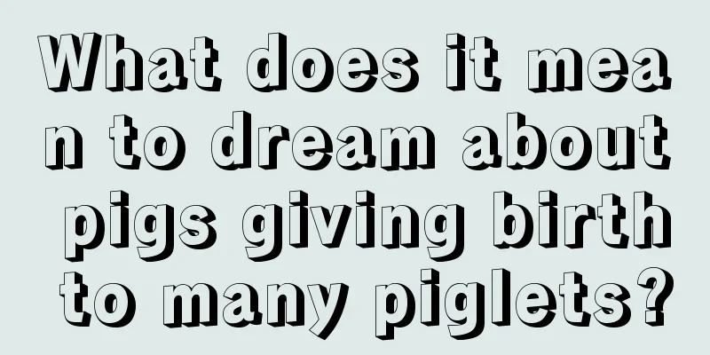 What does it mean to dream about pigs giving birth to many piglets?